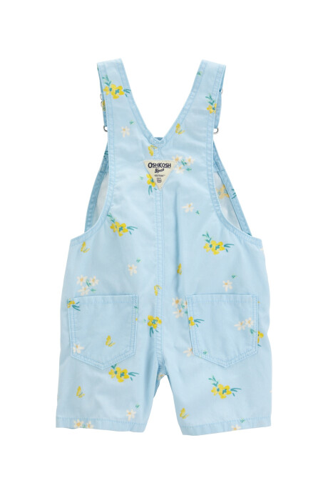 Enterito corto de algodón, diseño floral Enterito corto de algodón, diseño floral