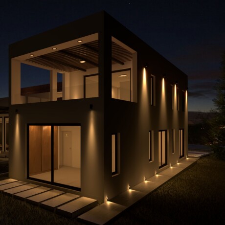 Embutido led haz Señalizador redondo, de pared, IP65 240 volt Embutido led haz Señalizador redondo, de pared, IP65 240 volt