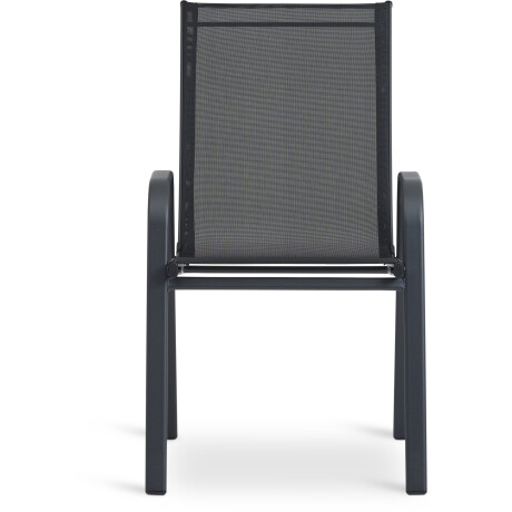 Silla Apilable Leknes Negro