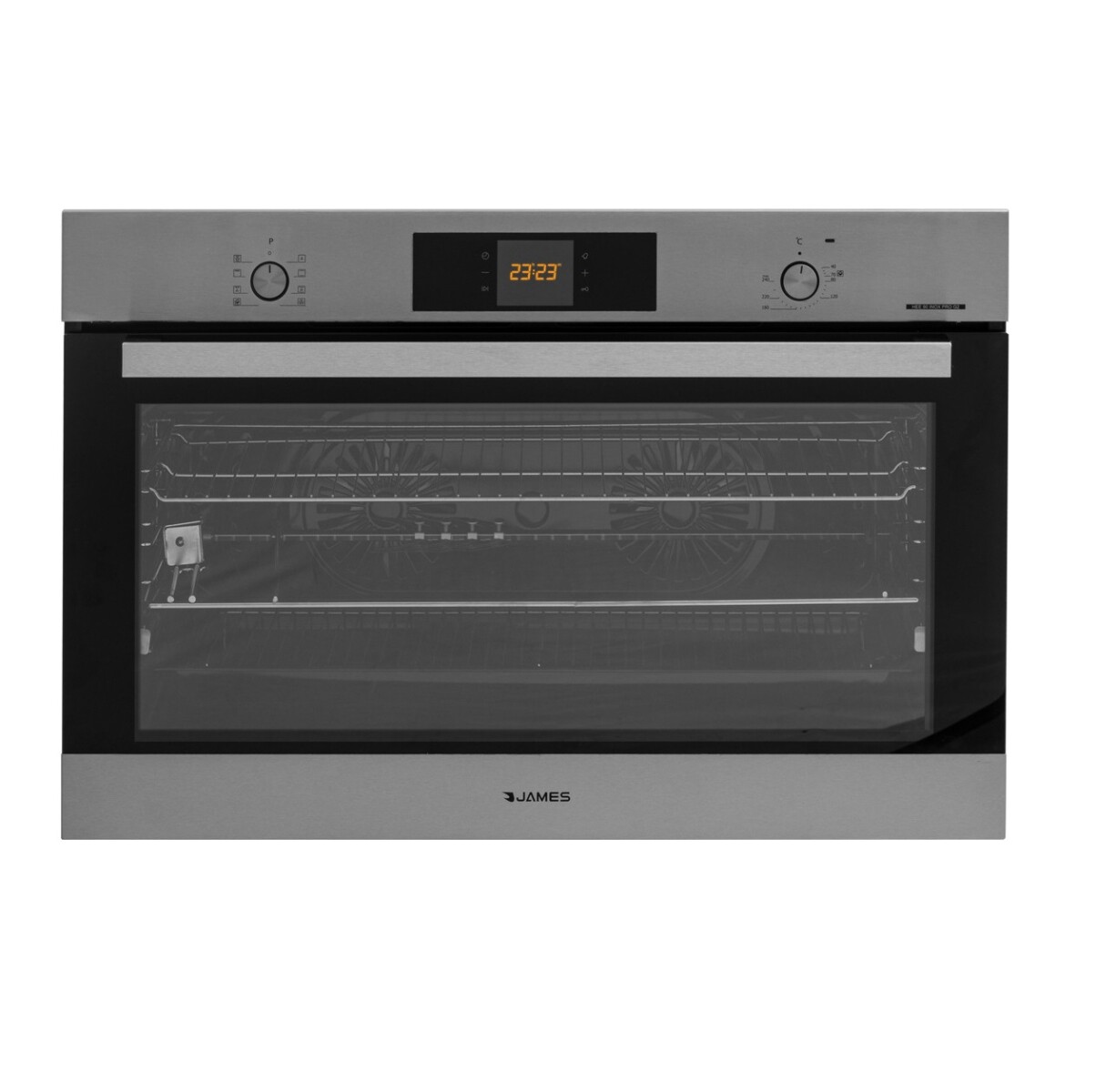 Horno Electrico De Empotrar Hee 90 Premium James Color Acero Inoxidable 