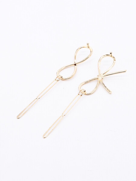 BROCHE MOÑA PACK X 2 DORADO