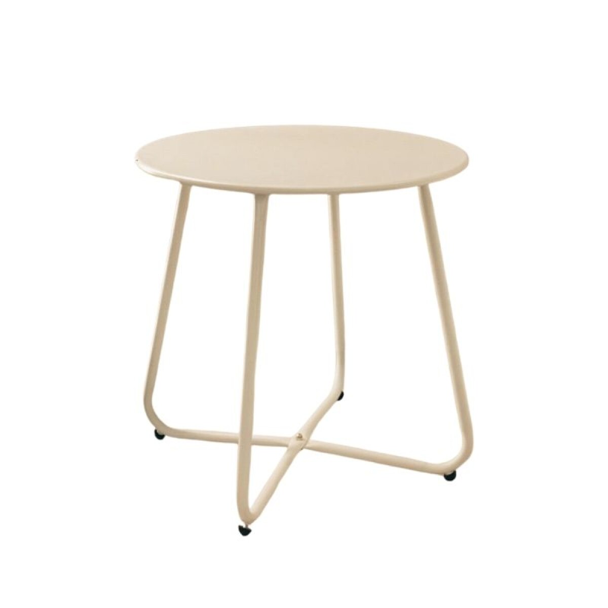 KFD01 - Mesa Auxiliar Baja 44x44x46cm - Blanca 