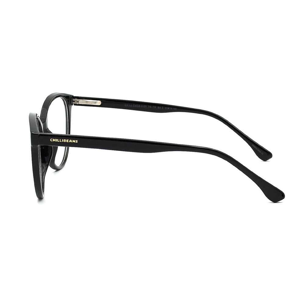 Lentes De Vista Chilli Beans P1 Sazonal Maes Negro/Negro
