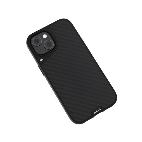 Protector MOUS Case Limitless 5.0 AiroShock con MagSafe para iPhone 15 Plus Carbon fiber