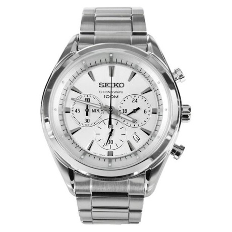 Reloj Pulsera Seiko Análogo de Hombre SSB085P1 BLANCO