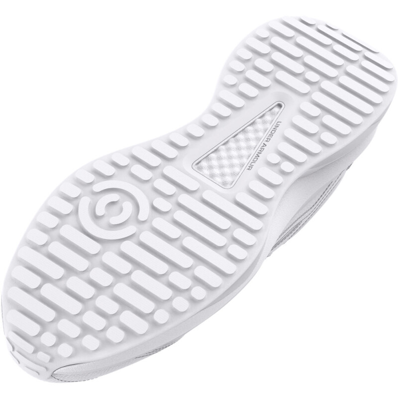 UA W Edge LTHR-WHT WHT-100