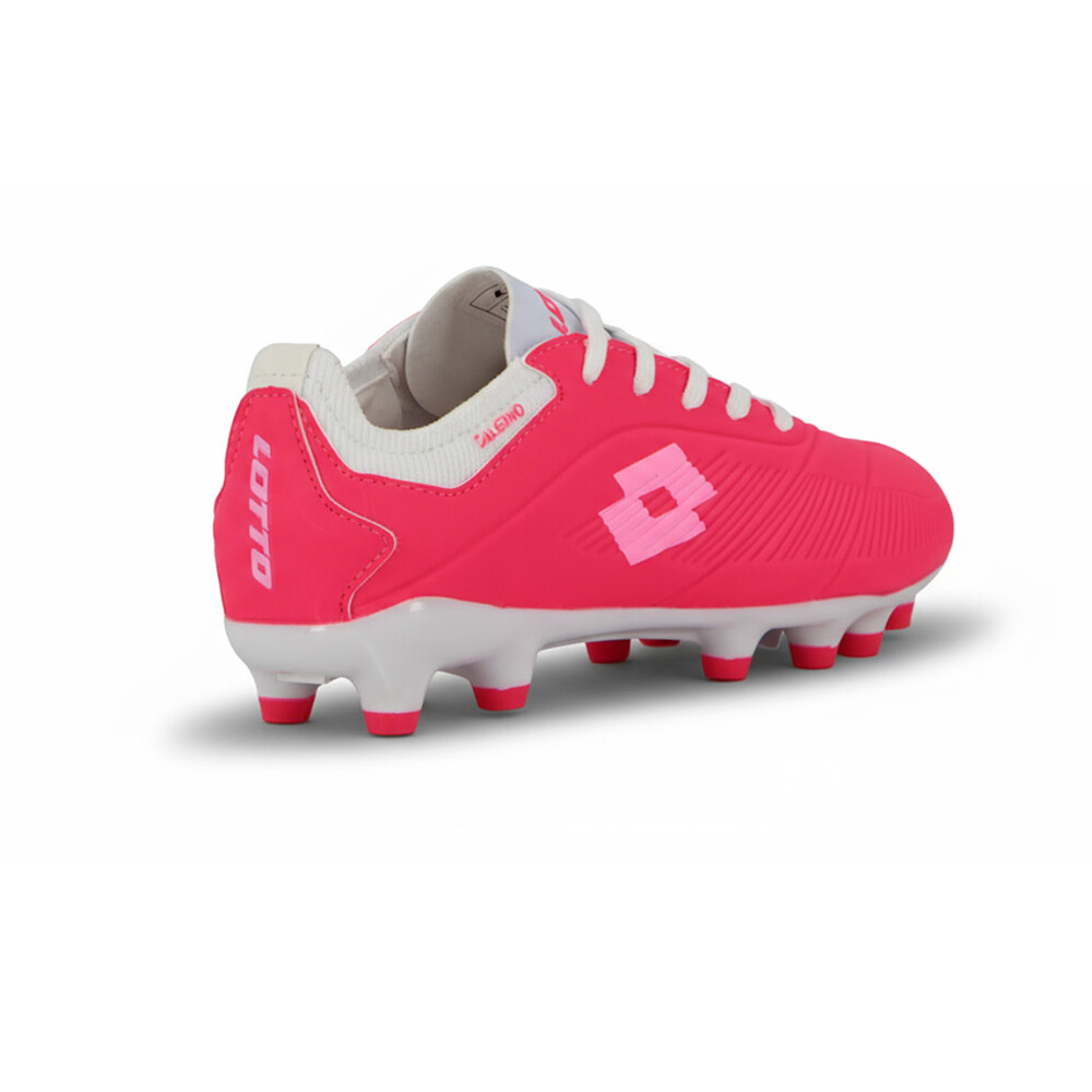 Lotto SALERNO Futbol cancha MD Niño - Fucsia/Blanco Fucsia-Blanco