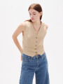 Chaleco Nayara Beige