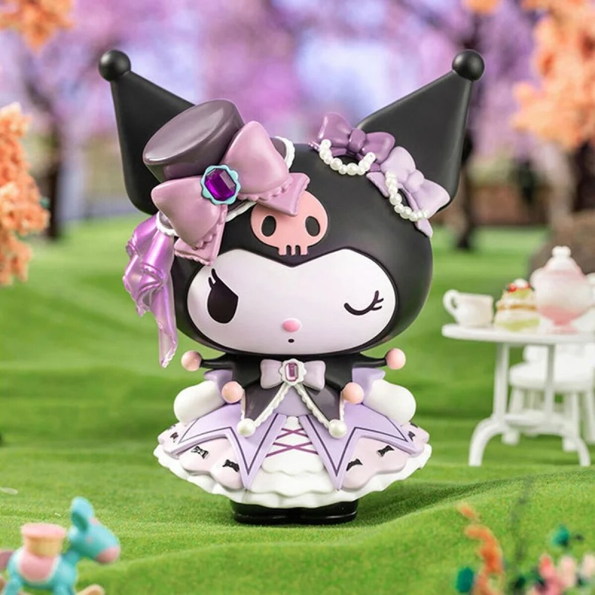 Figura 3D Sanrio rosebud - Kuromi 