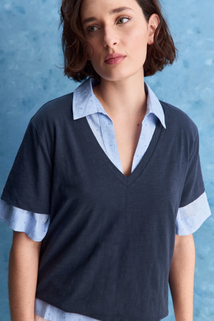 REMERA SOPHIE Azul Marino