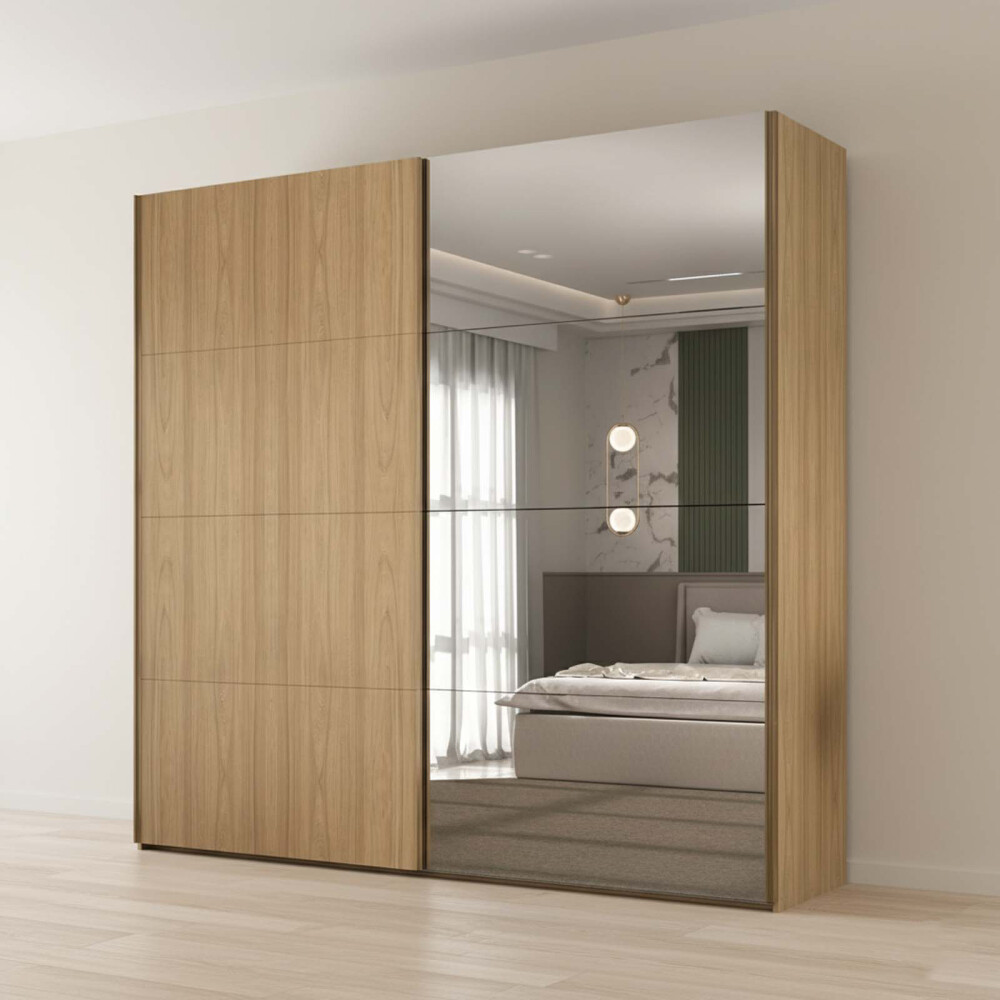 PLACARD 2 PUERTAS MDF MARRON TRENTINO