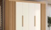 Ropero 6 puertas 4 cajones - Doble Casal Beige