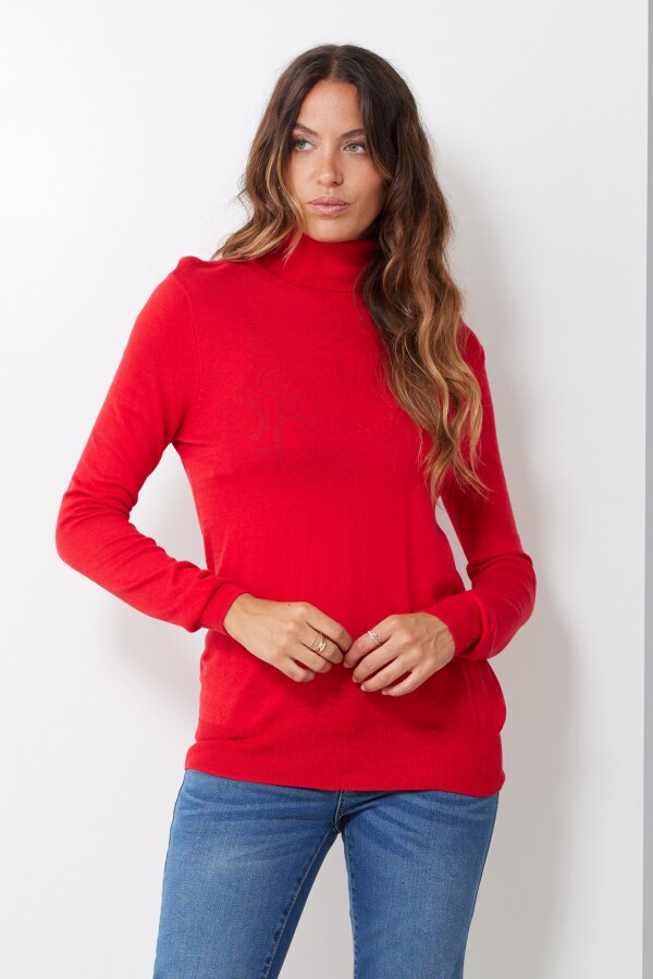 Polera Cashmere ROJO