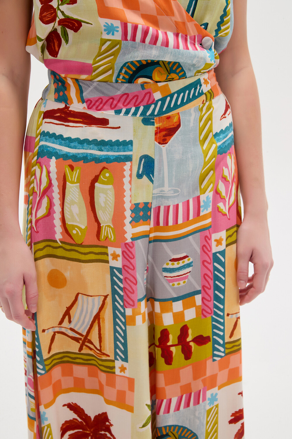 Pantalon Arvoni Estampado 1