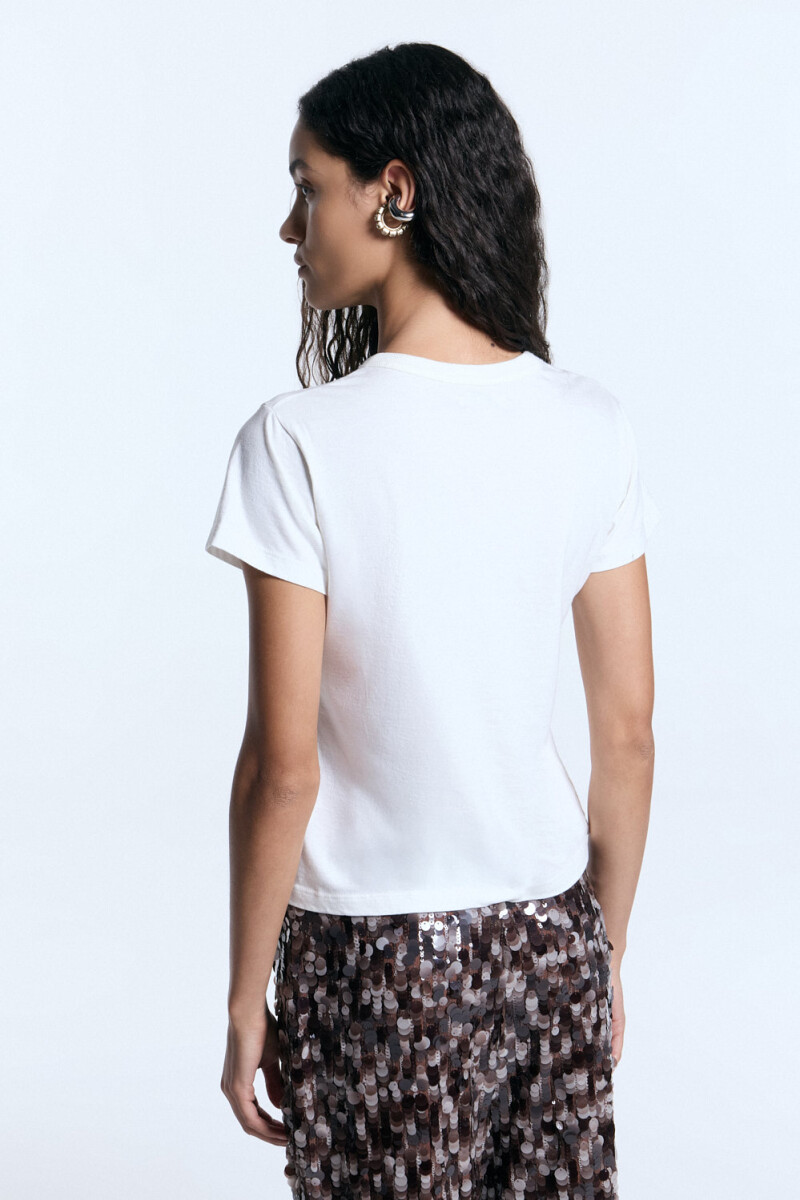 REMERA HOTFIX Off White