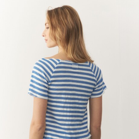 REMERA MARAIS Azul Regata