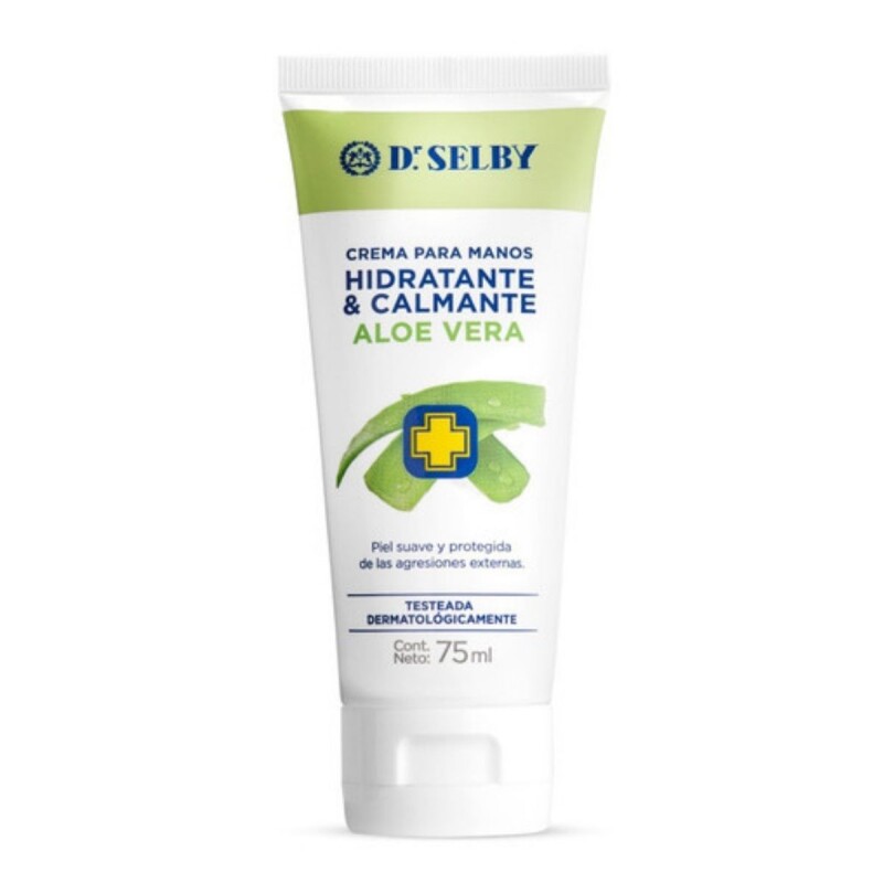 Crema de Mano Dr. Selby Calmante con Aloe 75 ML Crema de Mano Dr. Selby Calmante con Aloe 75 ML