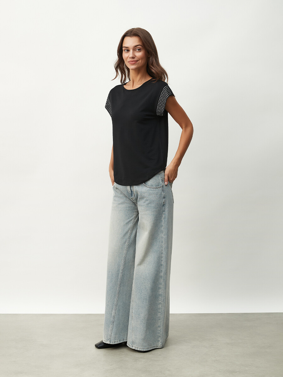 REMERA NAPOLES - NEGRO 