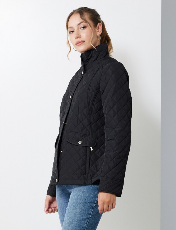 Campera Capitoneada NEGRO