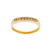 Anillo-Oro bajo-Piedra zirconia-AN8008 conpiedra