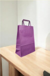 Bolsa lisa acuario 22x10x30 cm PURPLE
