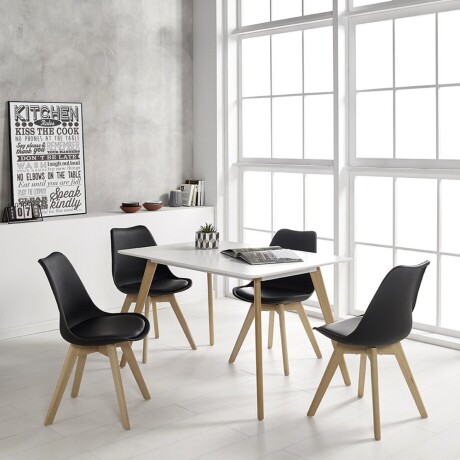 Mesa Eames Rectangular Blanca Patas Calidad Precio Blanco