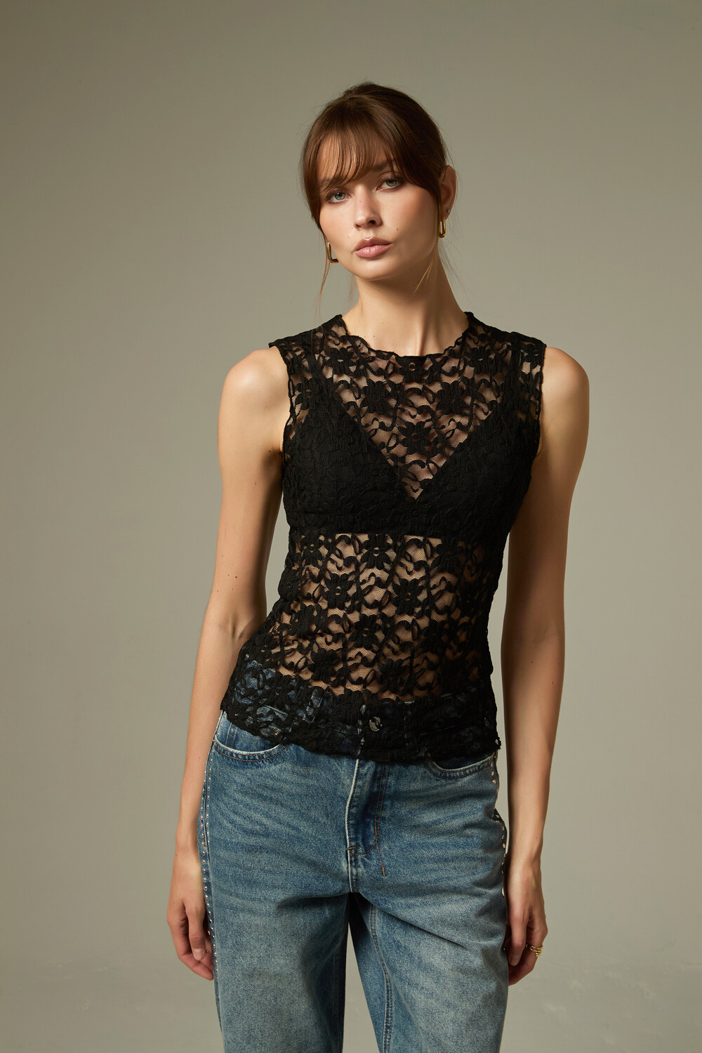 Tops Teria Negro
