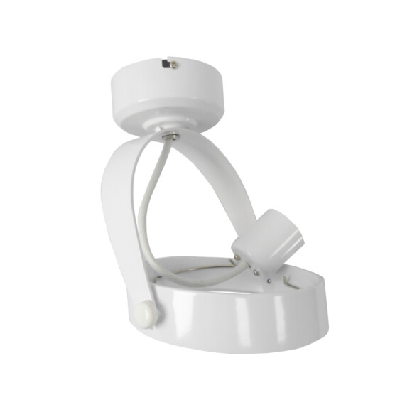 Spot con base, para lámpara GU10/AR111 230V blanco WA0798