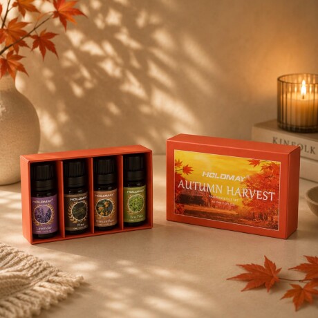 Set de 4 Aceites Esenciales para Difusor – Autumn Harvest 10 ml Set de 4 Aceites Esenciales para Difusor – Autumn Harvest 10 ml