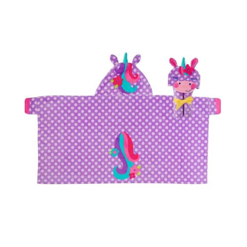 Toalla con Capucha Unicornio