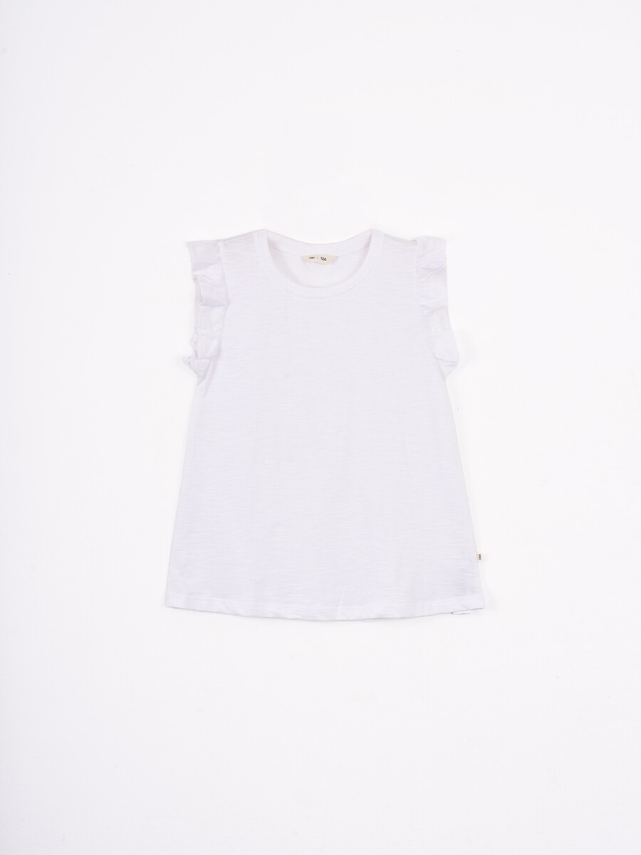 REMERA RENATA KIDS - BLANCO 