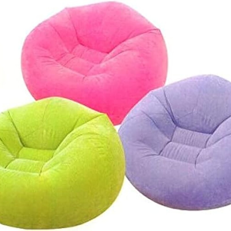 INTEX SILLÓN PUFF INFLABLE 107 X 104 X 69 CMS - DISPONIBLE EN TRES COLORES Intex Sillón Puff Inflable 107 X 104 X 69 Cms - Disponible En Tres Colores