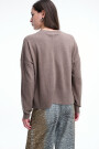 SWEATER COSTURA Camel