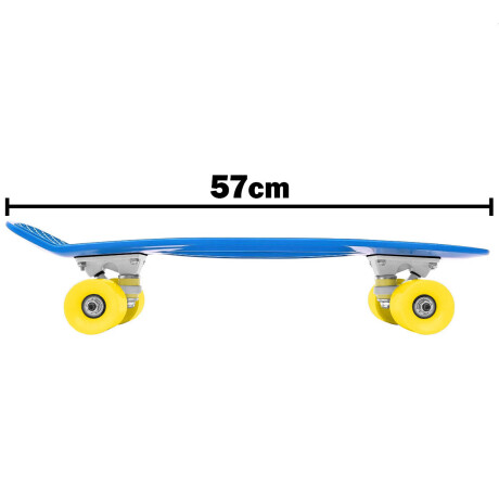 Skate Longboard Penny 57cm Patineta Aluminio Celeste