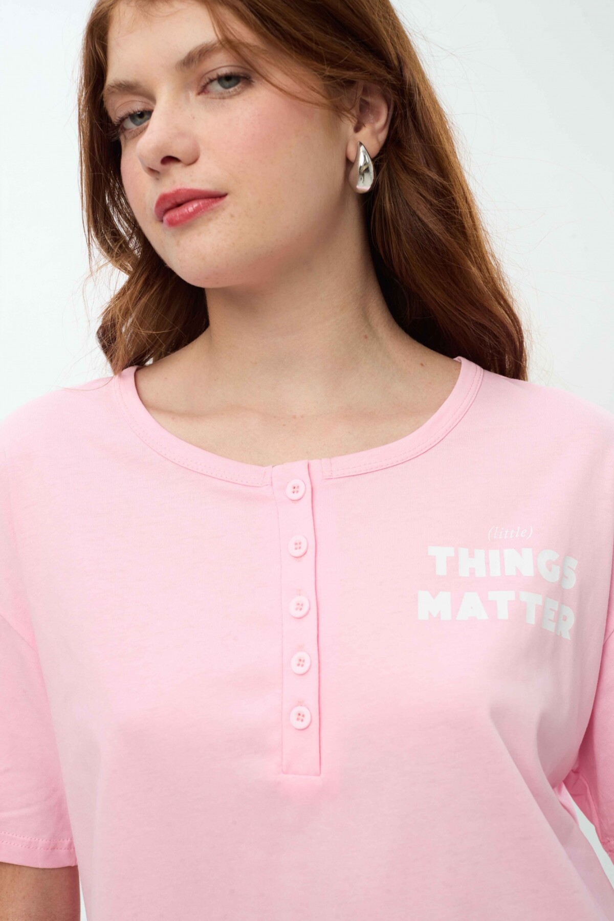 Camisón Fran Rosado