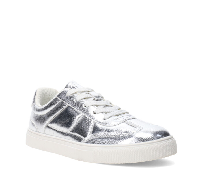 Championes de Mujer Miss Carol KOLTE con suela chata Plateado