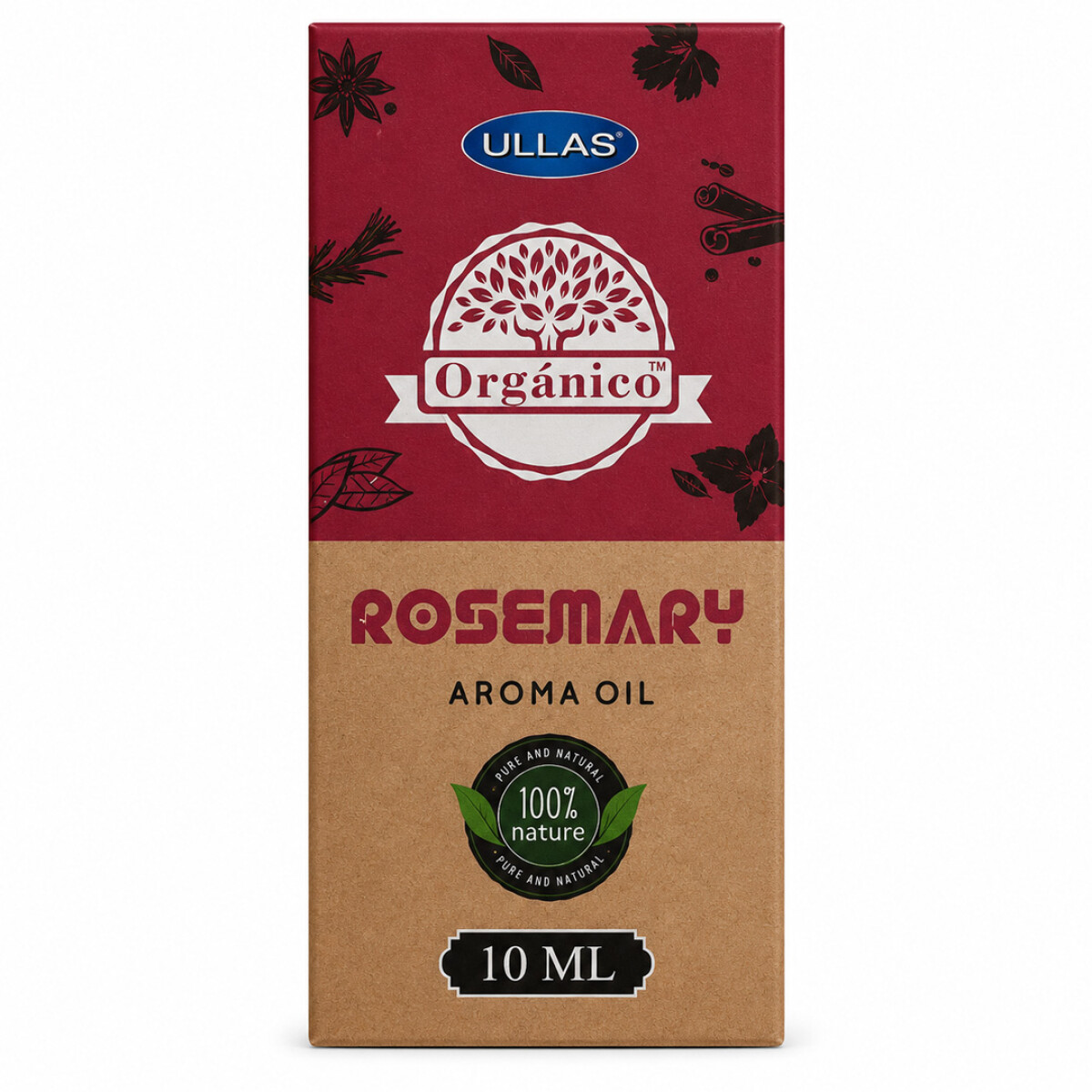 Aceite esencial orgánico ULLAS Romero 10ml 
