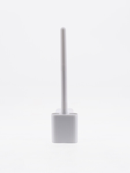 ESCOBILLA SILICONA PARA INODORO BLANCO