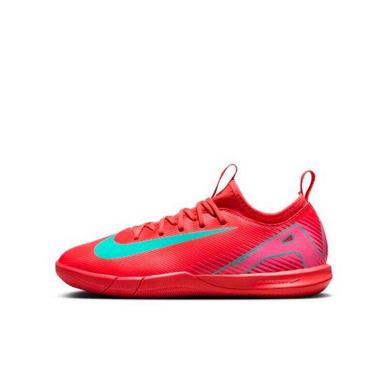 Championes de fútbol Jr Zoom Vapor 16 Academy de Niños Rosado