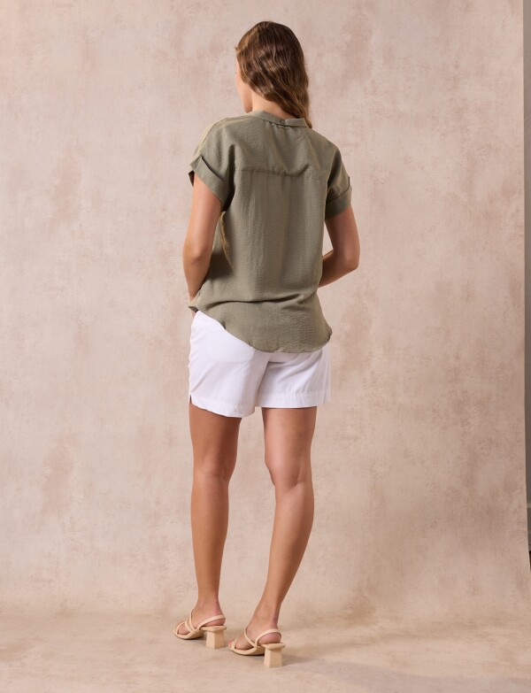 Camisa Bolsillo OLIVA
