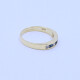 Anillo medio sin fin oro 18k zafiros y brillantes. Anillo medio sin fin oro 18k zafiros y brillantes.