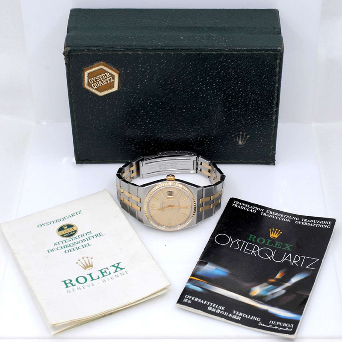 Rolex Datejust quartz 17013 año 1981 con caja y papeles 
