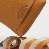 Mini bag Olivia en cuero graneado Cuoio