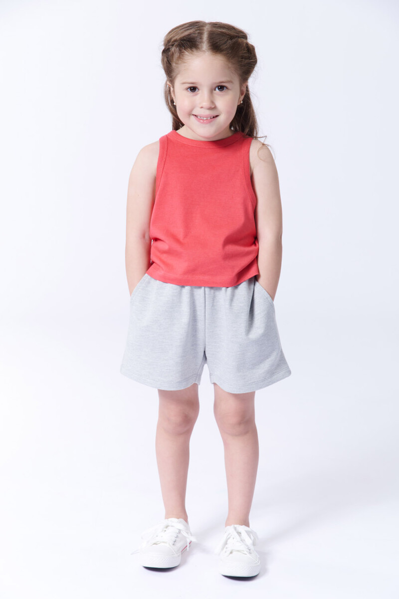 Top rib Rojo