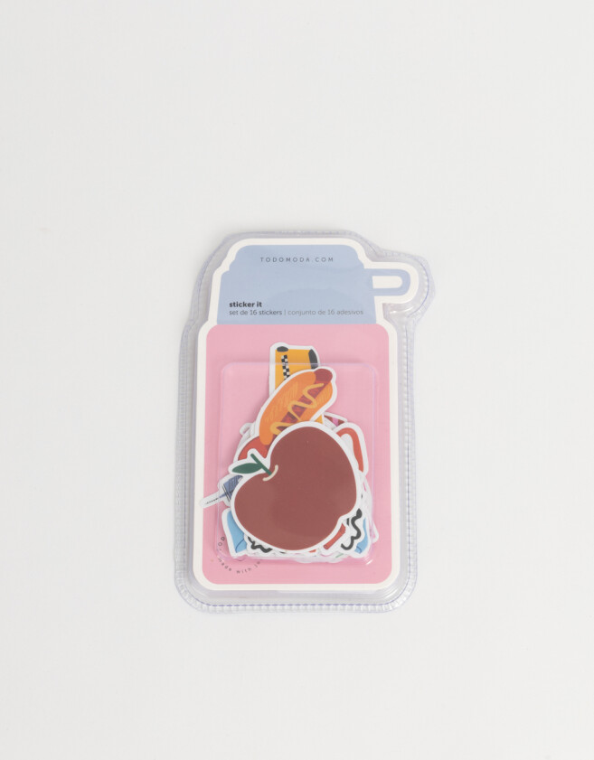 Stickers y Album Stickers Estampados Set De Stickers Para Decorar Botellas - Combinacion Multicolor