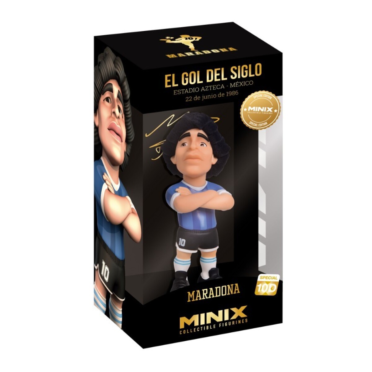 Figura Coleccionable Minix MX17447 Deportes Maradona - GOL-DEL-SIGLO 