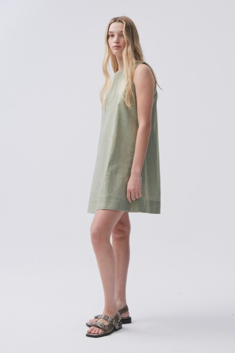 Vestido Palma Verde