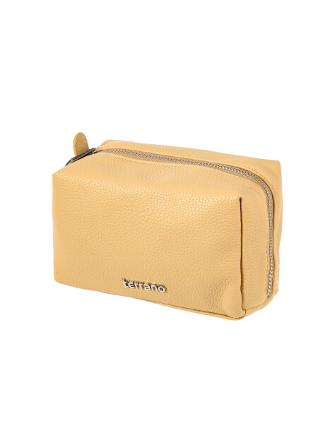 Necessaire Cuadrado Mostaza
