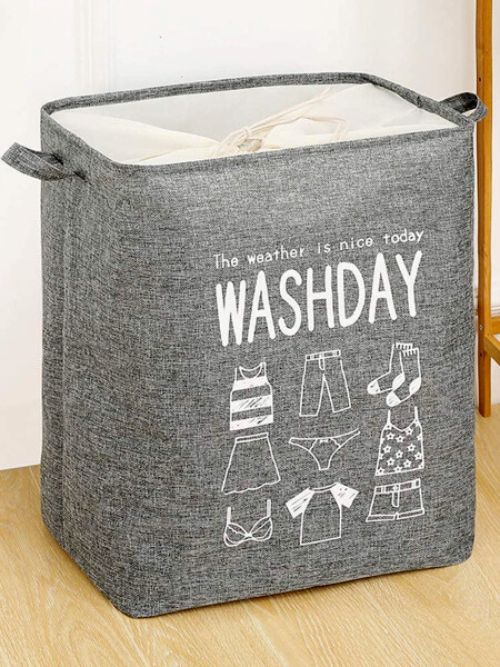 CANASTO WASHDAY GRIS