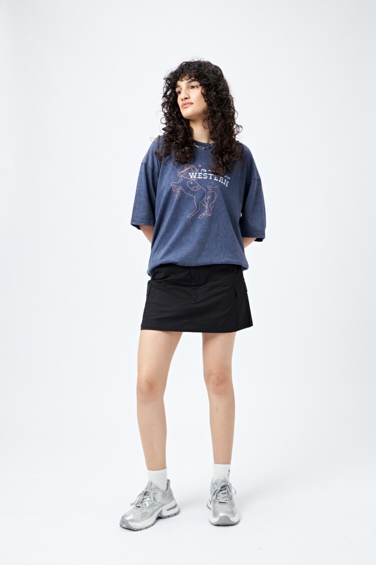 FALDA LICHT Negro